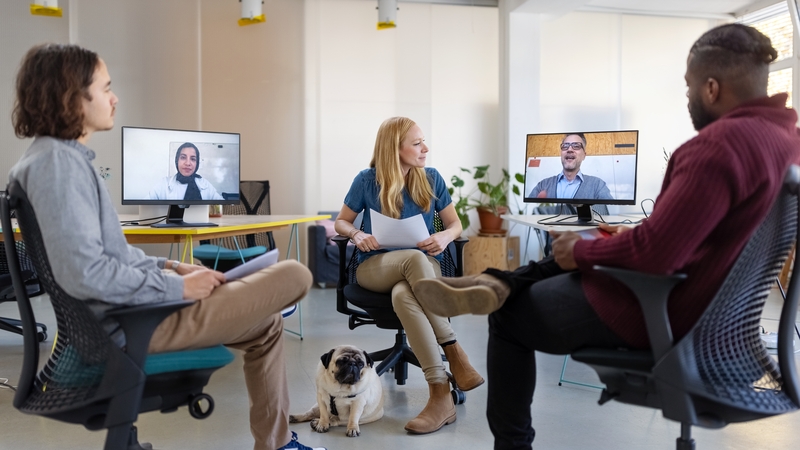 'We need to ready ourselves for the next new potential frustration in our blended work lives: the hybrid meeting'. Photo: Getty Images