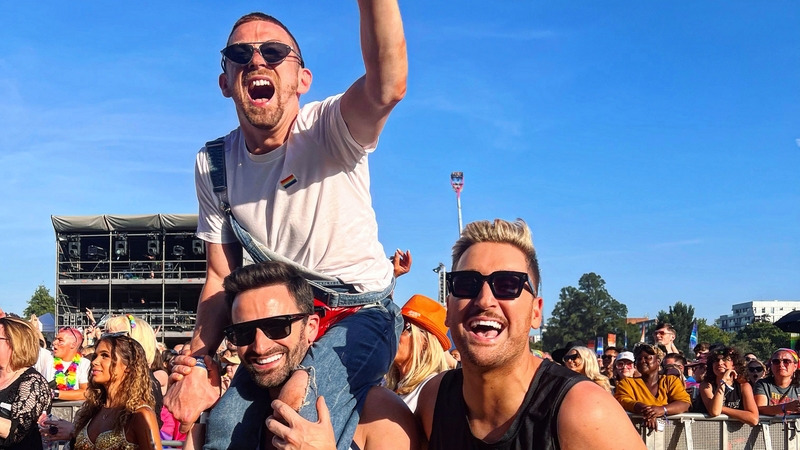 Irish influencer Rob Kenny reviews his experience of Brighton Pride 2022. Photo: Chris Jepson