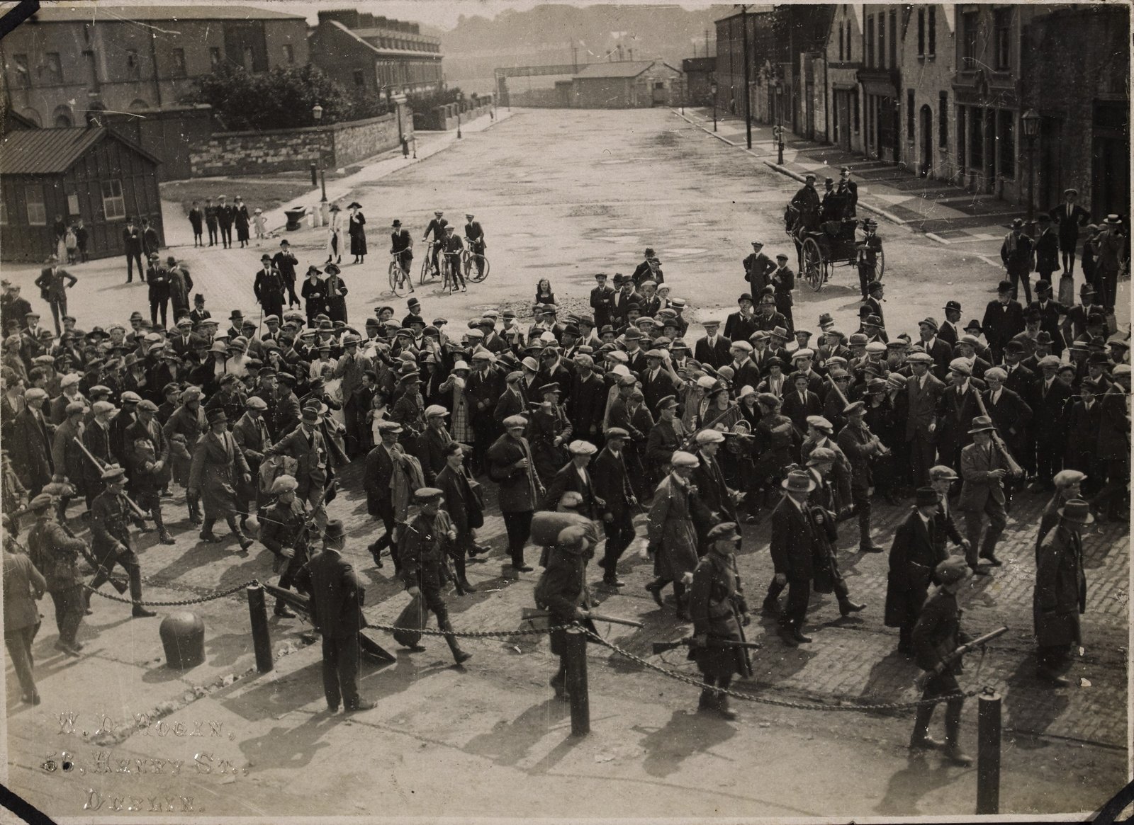Cork city fell to the National Army on 10 August (Pic: National Library of Ireland)