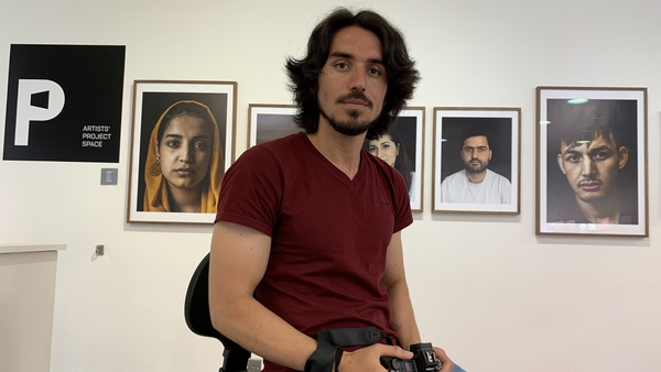 Barialai Khoshhal has been documenting the lives of other Afghan refugees in Ireland