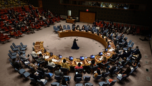 The US Ambassador to the United Nations called the Russian presidency an 'April fool's joke'