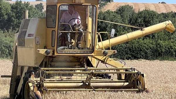 Farmer Dermot Ward from near Navan in Co Meath
