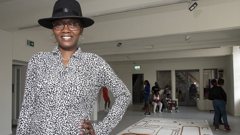 Rispa Mwangi at the opening of GUIDES