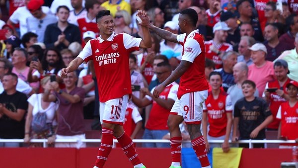 Gabriel Jesus is enjoying his return to fitness