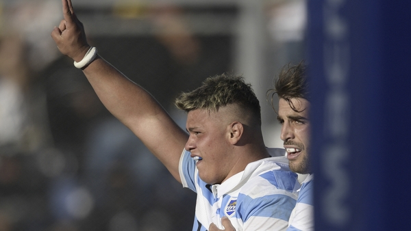 Thomas Gallo scored a try in each half