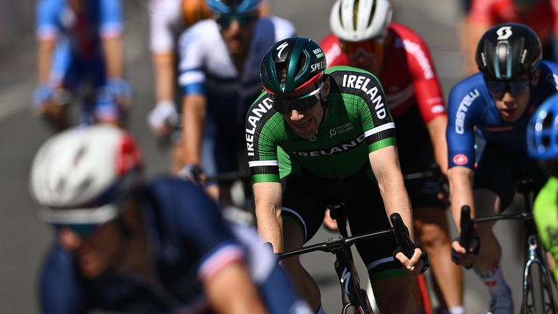 Sam Bennett during the race in Munich