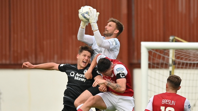 Danny Rogers started for his new club against Sligo Rovers on Sunday