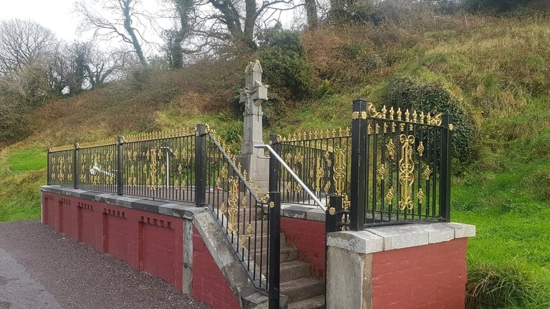 The Collins Memorial as it appears today. Photo by Damian Shiels