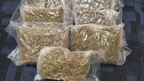 The drugs were found after gardaí stopped and searched a van