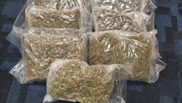 The drugs were found after gardaí stopped and searched a van