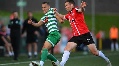 Derry City and Shamrock Rovers drew 0-0 on Friday night