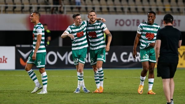 Group stage football has been assured for Shamrock Rovers one way or another