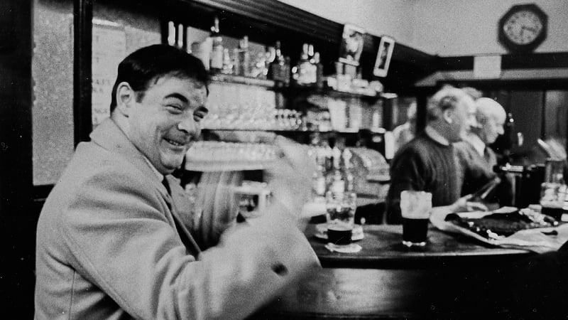 John Kelly in Mulligans pub, Dublin