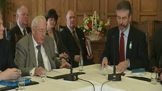 Ian Paisley and Gerry Adams (2007)