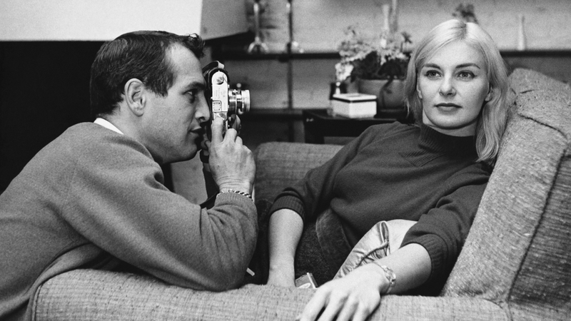 Paul Newman and Joanne Woodward