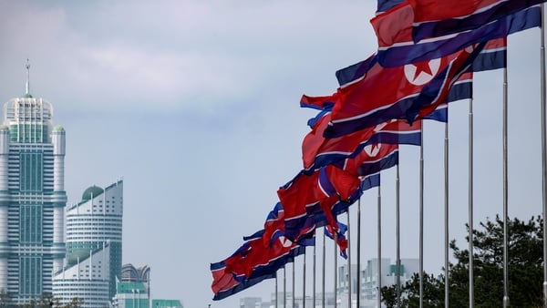 'North Korea fires unspecified ballistic missile towards the East Sea,' Seoul's Joint Chiefs of Staff said (file pic)