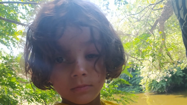 Maria was among a group of Syrians stranded on a small island on the Greek-Turkey border