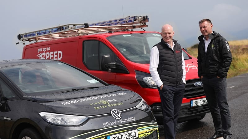 Tony Hanway, CEO, Virgin Media and John Keaney, CEO, SIRO