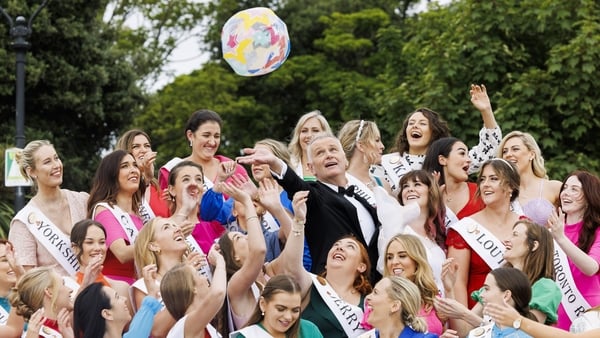 Dáithí Ó Sé and this year's Roses - "I think we all really missed it" All photos: Andres Poveda