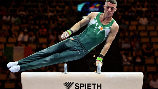 Rhys McClenaghan couldn't replicate his gold-medal performance of four years ago
