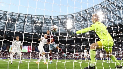 Gianluca Scamacca opened the scoring for the Hammers