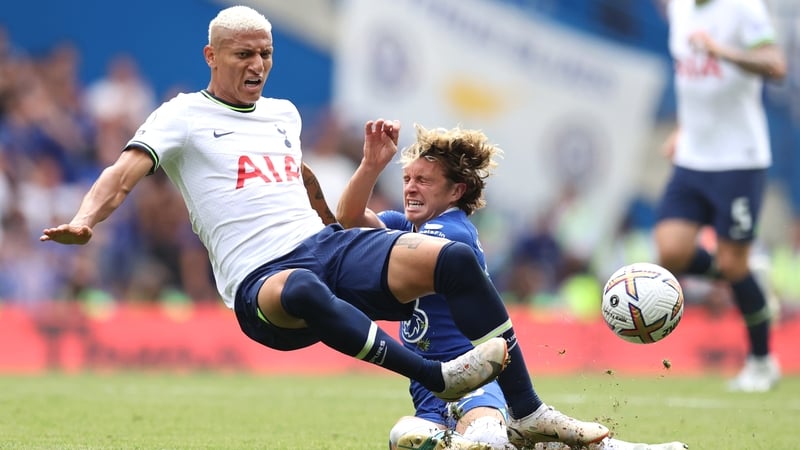 Antonio Conte is hoping that Richarlison (L) can bring a meaner streak to Tottenham