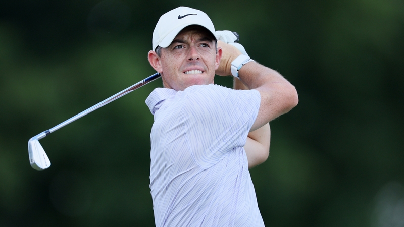 Rory McIlroy is right in the mix at the BMW Championship