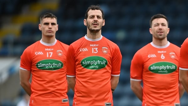 Jamie Clarke [C] is combining Gaelic football and soccer