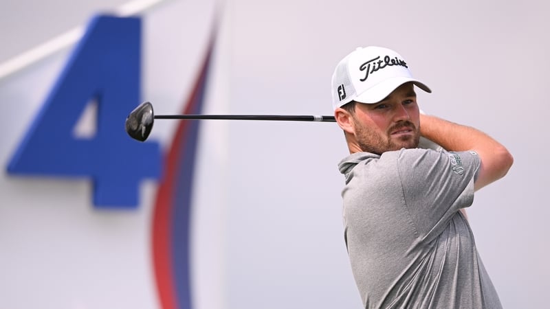 Cormac Sharvin in action at the Albatross Golf Resort