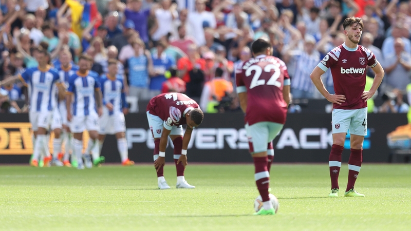 West Ham sit at the bottom of the Premier League