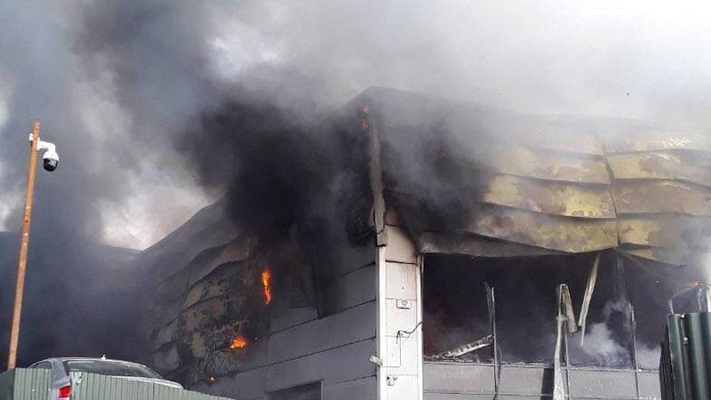 Units from Arklow, Gorey and Wicklow town arrived at the scene (Photo: Wicklow Fire Service)