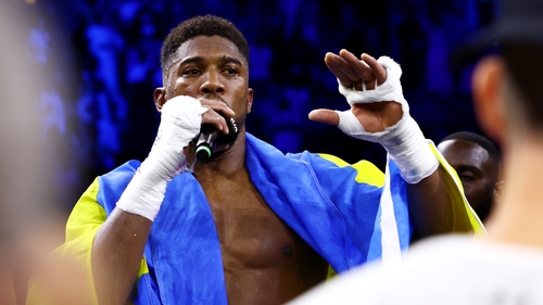 Anthony Joshua went off script