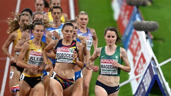 Ciara Mageean took silver for Ireland in the 1500m