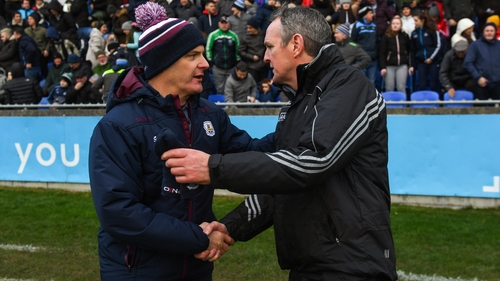 Micheál Donoghue (L) has taken over from Mattie Kenny in the Dublin hotseat