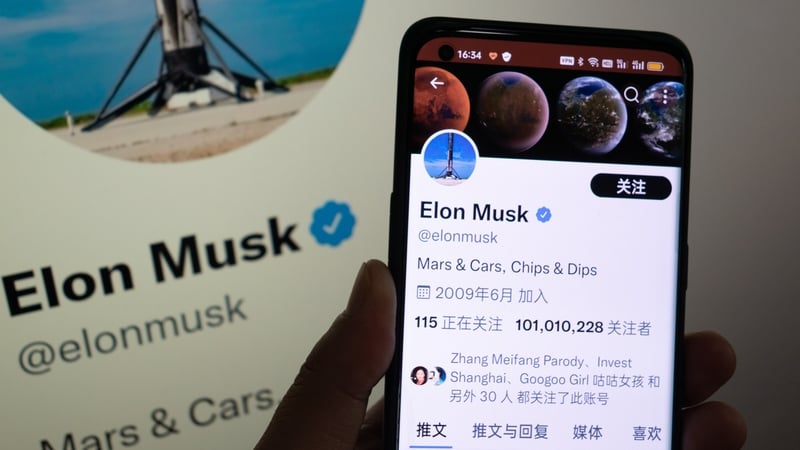 Elon Musk said he would buy Twitter in April