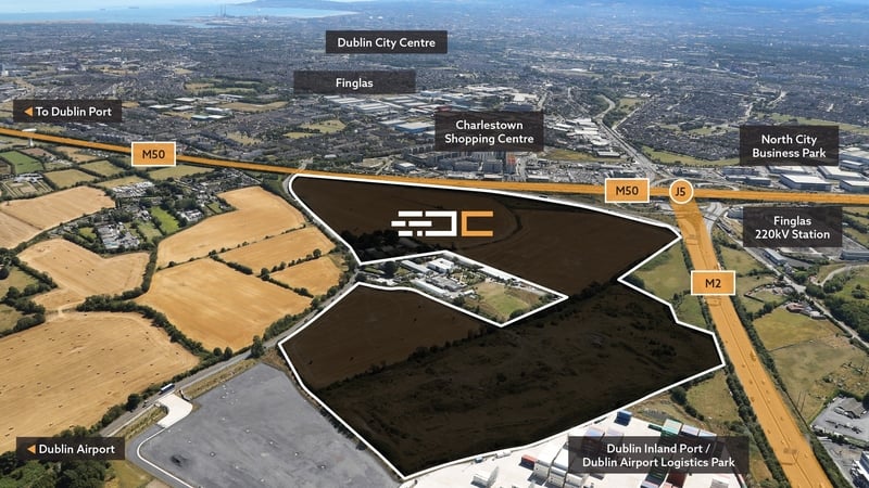 The Dublin Central Logistics Park site