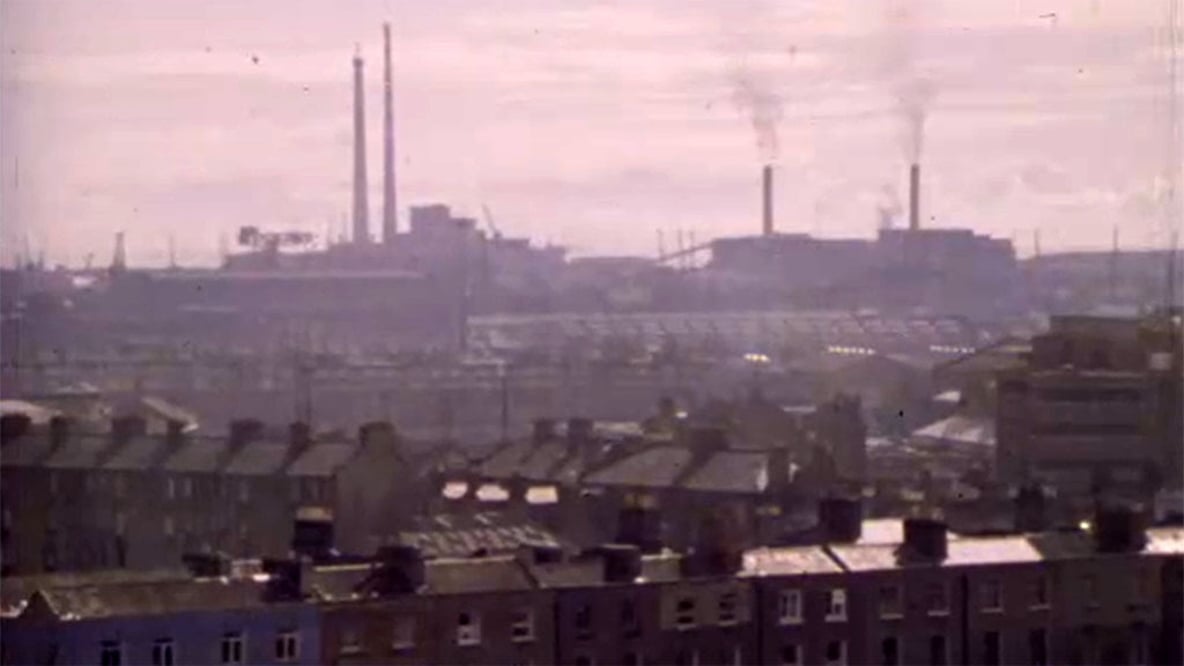 North City Centre featured in the programme 'Report' (1977)