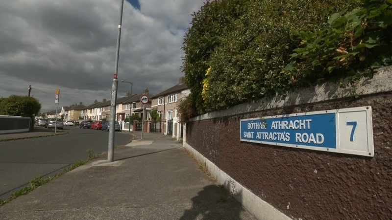 The incident occurred on St Attracta Road in Cabra shortly after 7pm on Sunday