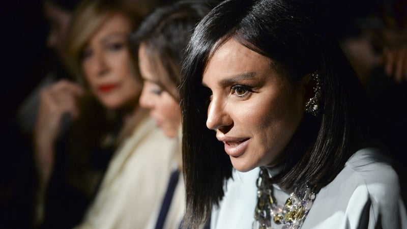 Gulsen pictured at a fashion event in Istanbul in 2016