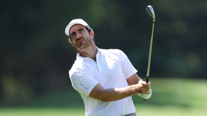 Alejandro Canizares carded nine birdies and one bogey in the space of 12 holes on his way to an opening eight-under-par 62 at Crans-sur-Sierre