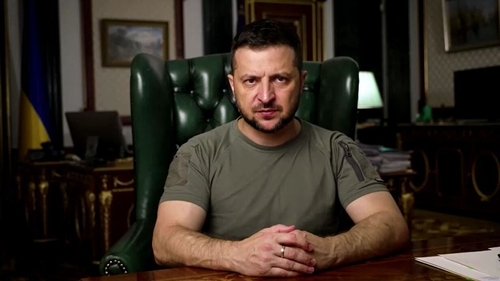 Volodymyr Zelensky spoke last night after Moscow shutdown a main pipeline that supplies Russian gas to the continent