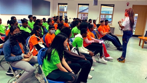 Teenagers from minority backgrounds have been getting tips and advice about the return to school