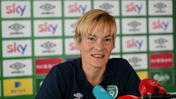 Vera Pauw pictured at Friday's squad announcement