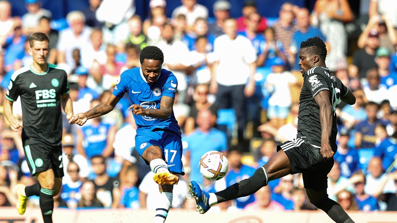 Raheem Sterling hit Chelsea's opener