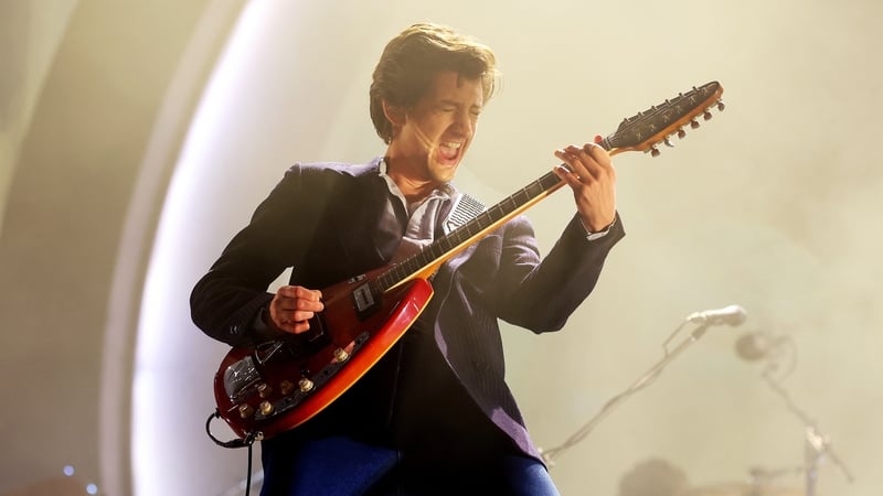 Arctic Monkeys singer-guitarist Alex Turner is suffering from "acute laryngitis"