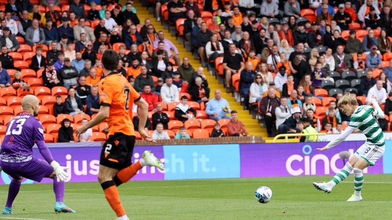 Kyogo Furuhashi helped himself to a hat-trick