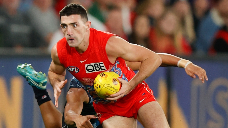 Colin O'Riordan in action for the Swans back in May