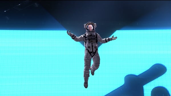 Johnny Depp made an appearance at the 2022 MTV Video Music Awards dressed as the show's mascot — the Moon Man