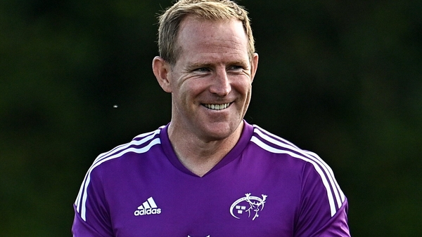 Mike Prendergast is back with Munster after nine years in France