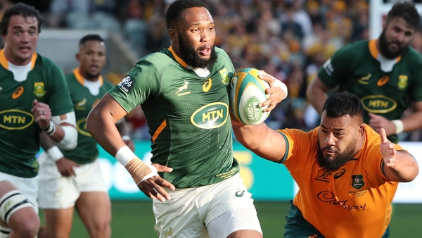 Lukhanyo Am had been in excellent form for South Africa